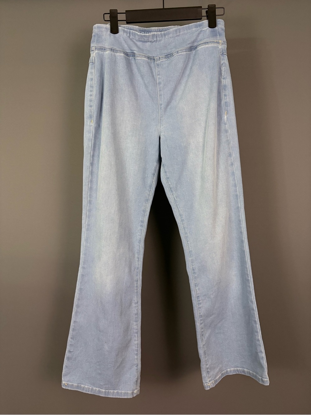 We The Free Light Wash Wide-Leg Jeans